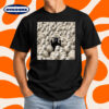 Black Sheep Flipping Off Funny Animal T-Shirt