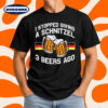 Funny Bavaria Oktoberfest Stopped Giving Schnitzel T-Shirt