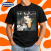 Funny Cat Drinking Iced Coffee Cat Lover T-Shirt