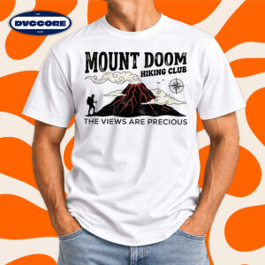 Funny Mount Doom Hiking Club T-Shirt