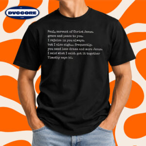 Letter From Paul Funny Christian T-Shirt